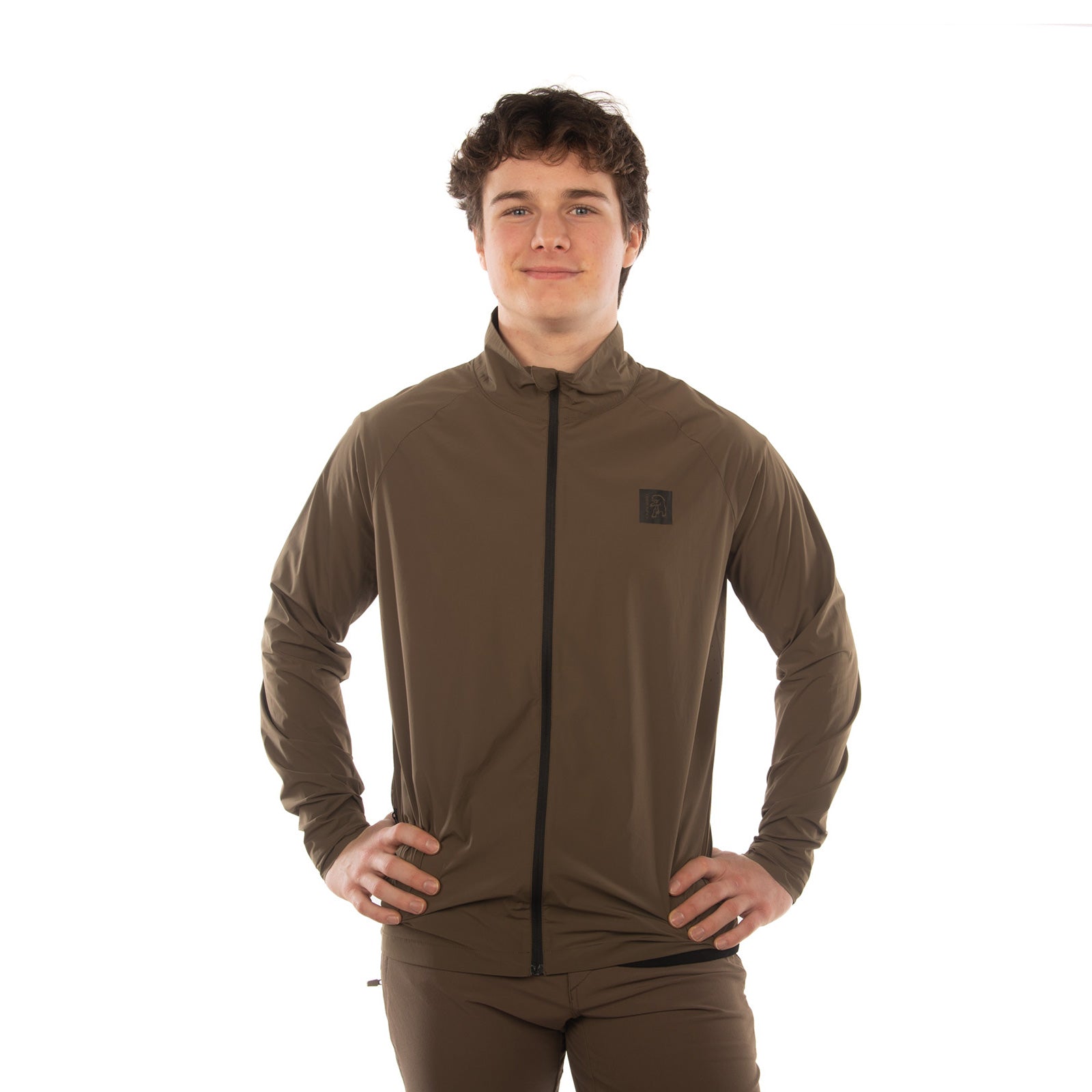 Model is 5' 8" wearing size Medium.