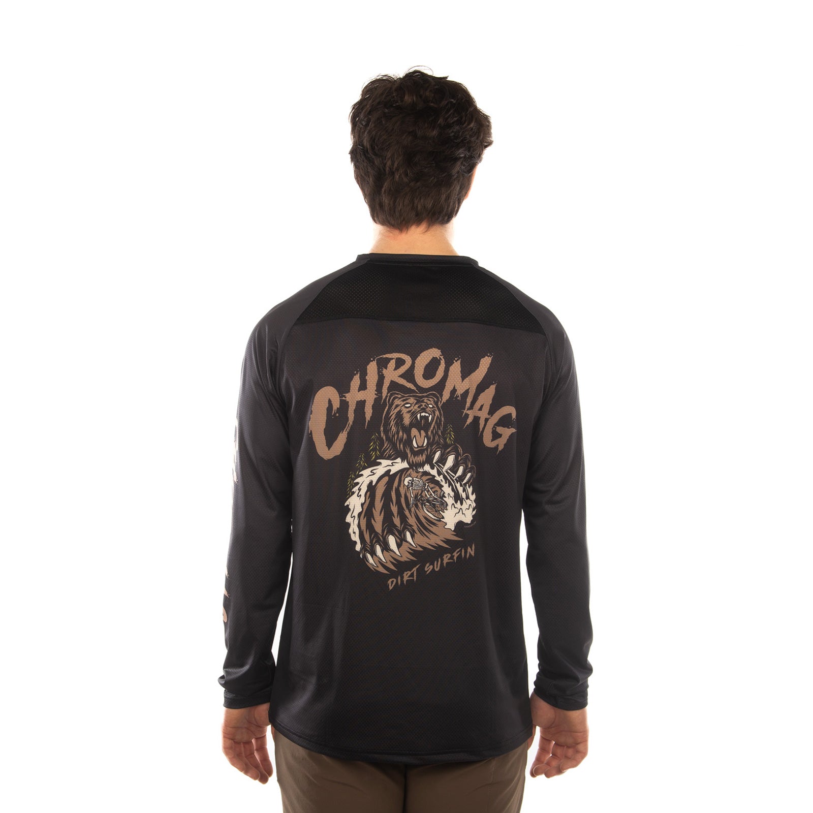 Model is 5' 8" wearing size Medium.