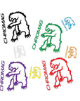 Chromag Bears Die Cut Stickers