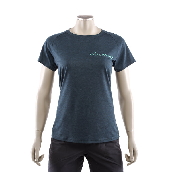 Em Tech Tee Chromag Bikes Womens T Shirt Top MTB clothing