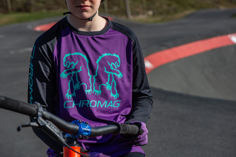Dominion Kid's Chromag Bikes Childrens Long Sleeve Mtb Jersey