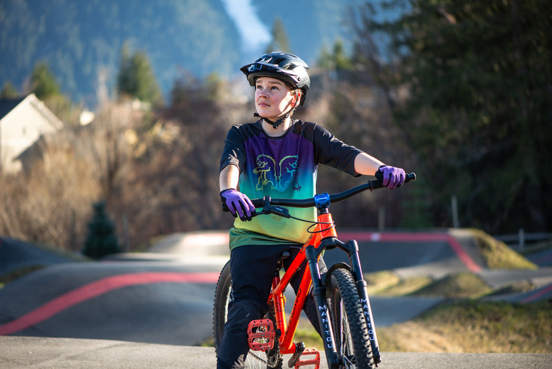 Mission Kid's Chromag Bikes Three-quarter Sleeve MTB Jersey Mountain Bike Clothing